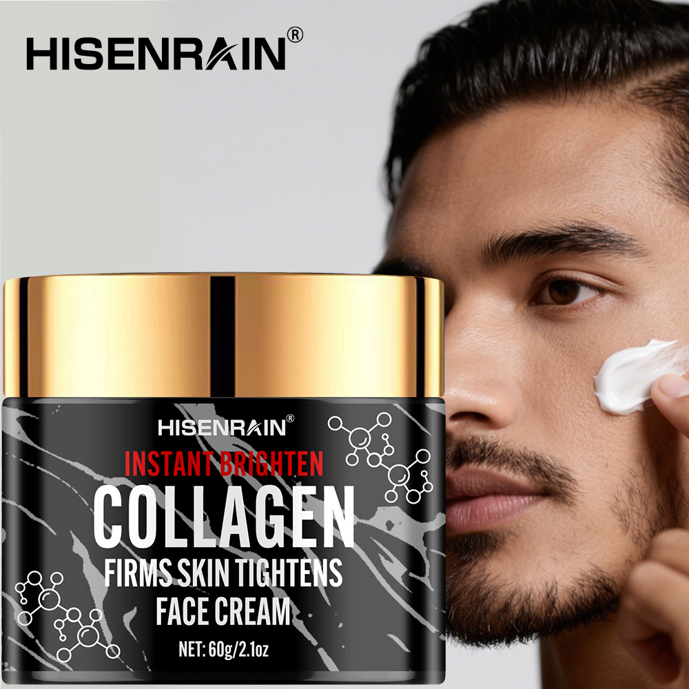 Skincare Retinol - ครีมบำรุงผิวหน้าสำหรับผู้ชาย HISENRAIN คอลลาเจนและเรตินอล - ชุ่มชื้นเข้มข้น ต่อต้านริ้วรอย