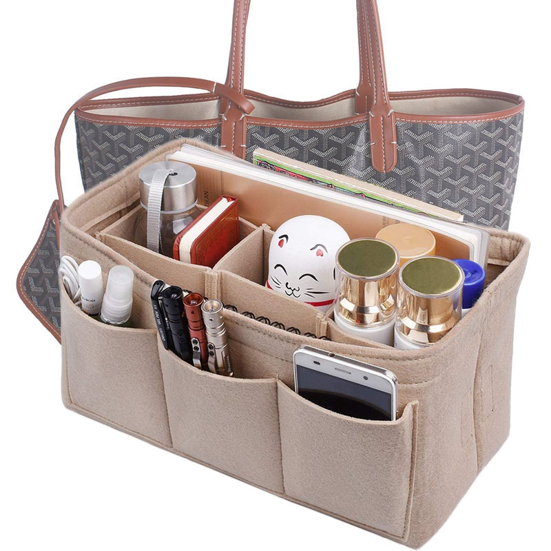 Skincare Dior - แฟชั่นผู้หญิงกระเป๋ากระเป๋าเครื่องสําอางและ Make up Organizer Felt ใส่กระเป๋าสําหรับกระเป๋าถือ