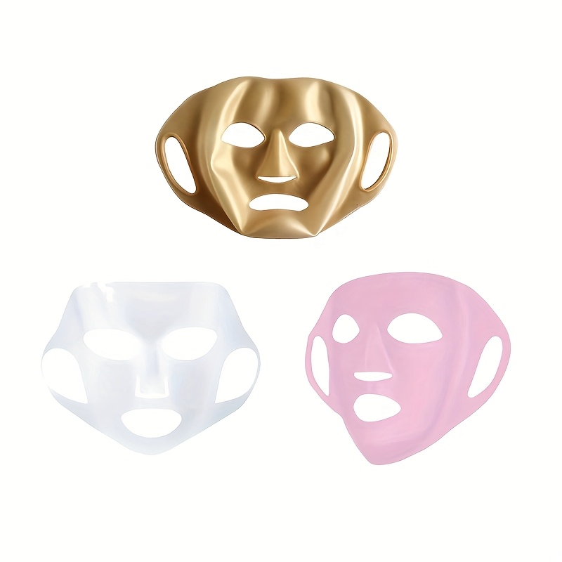 Skincare Omg - แผ่นมาส์กหน้าซิลิโคน 3 มิติ ที่สามารถล้างทำความสะอาดและนำกลับมาใช้ใหม่ได้ ช่วยให้เซรั่มซึมซาบได้ลึกขึ้นและเพิ่มประสิทธิภาพการดูแลผิวของคุณ
