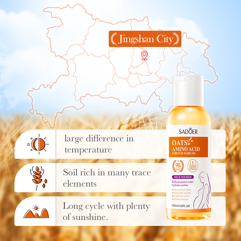 Stretch Marks น้ํามันกําจัดถาว - Skincare Oat บทวิจารณ์และราคา
