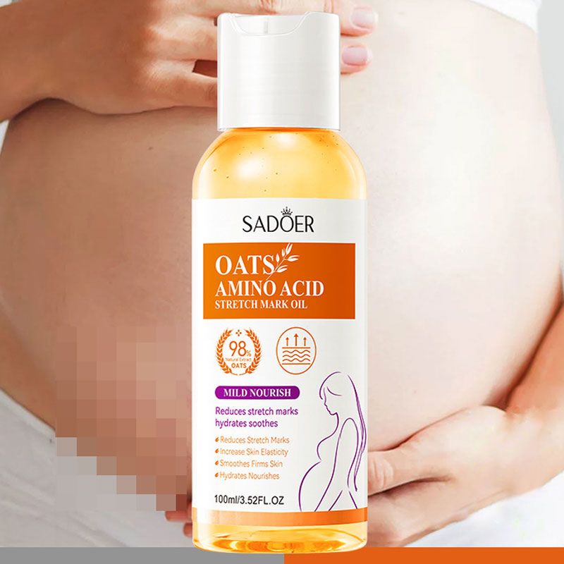 Stretch Marks น้ํามันกําจัดถาว - Skincare Oat บทวิจารณ์และราคา