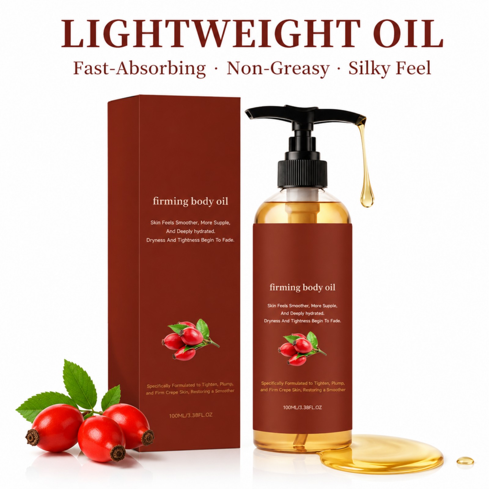 น้ำมันบำรุงผิวกาย โรสฮิป ช่วยก - Face Oil Rosehip บทวิจารณ์และราคา