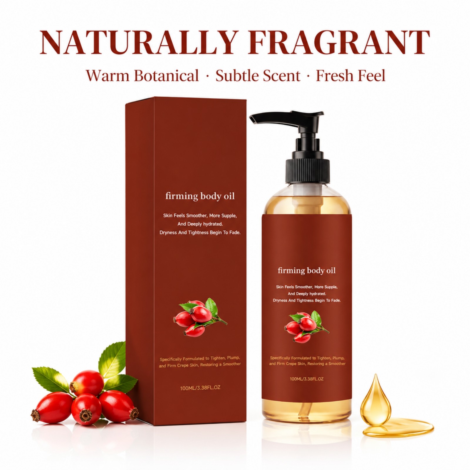น้ำมันบำรุงผิวกาย โรสฮิป ช่วยก - Face Oil Rosehip บทวิจารณ์และราคา