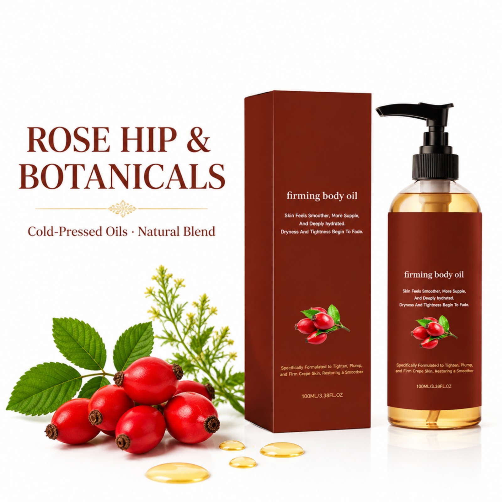 น้ำมันบำรุงผิวกาย โรสฮิป ช่วยก - Face Oil Rosehip บทวิจารณ์และราคา