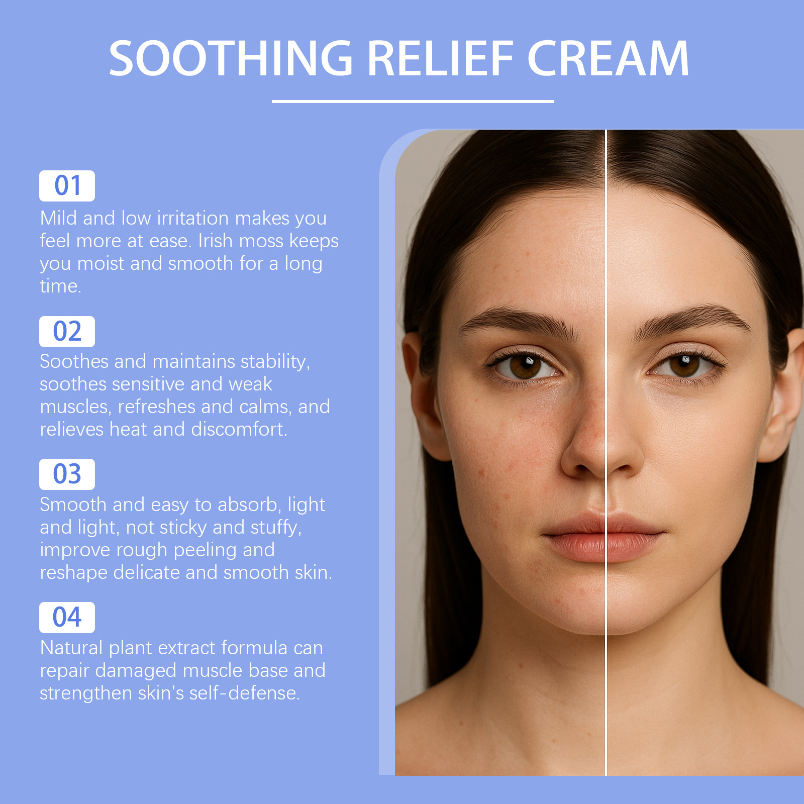 ครีมบรรเทาอาการระคายเคืองสำหรั - Skincare Oat บทวิจารณ์และราคา