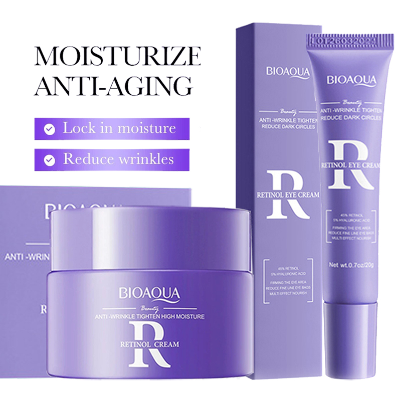 BIOAQUA เรตินอลชุดดูแลผิวครีมบ - Skincare Retinol บทวิจารณ์และราคา