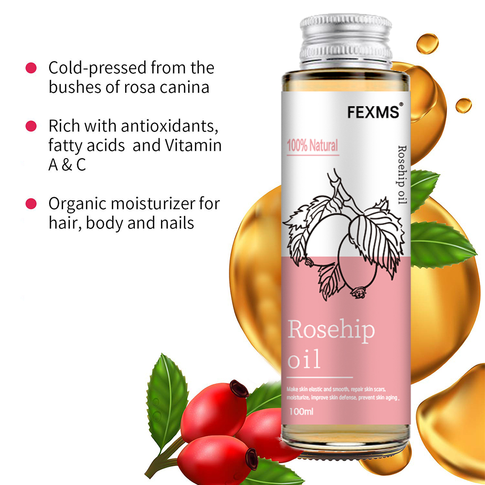 Rosehip Seed Oil 100% Pure Org - Face Oil Rosehip บทวิจารณ์และราคา