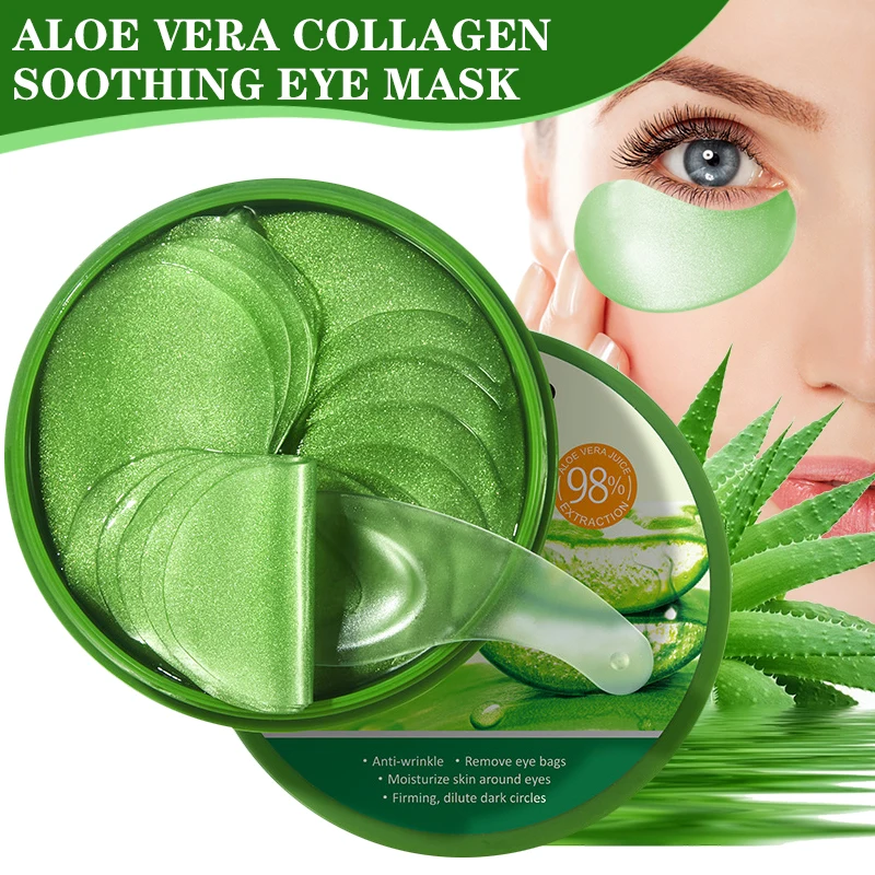 60pcs Aloe Vera Collagen Eye M - Skincare Omg บทวิจารณ์และราคา