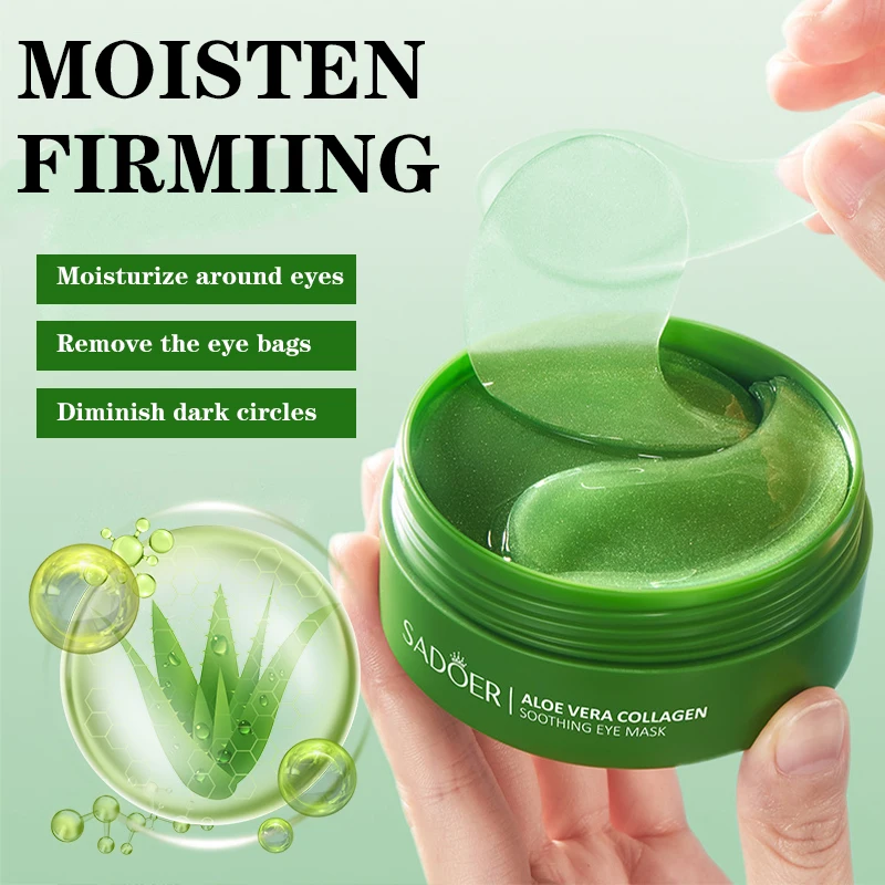 60pcs Aloe Vera Collagen Eye M - Skincare Omg บทวิจารณ์และราคา