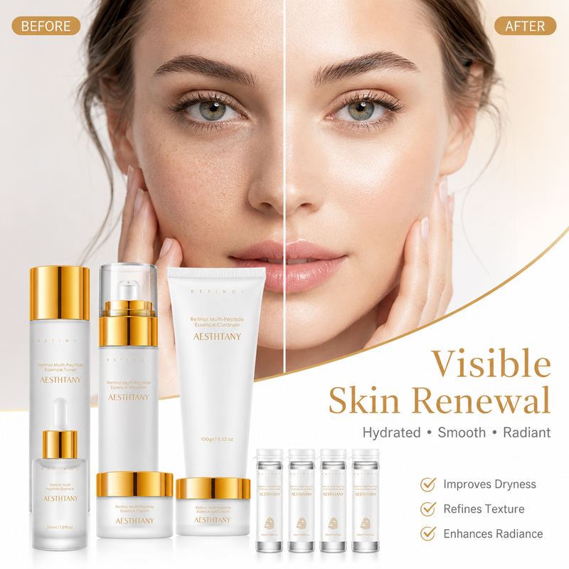 ชุดผลิตภัณฑ์บำรุงผิวหน้าเรตินอ - Skincare Omg บทวิจารณ์และราคา