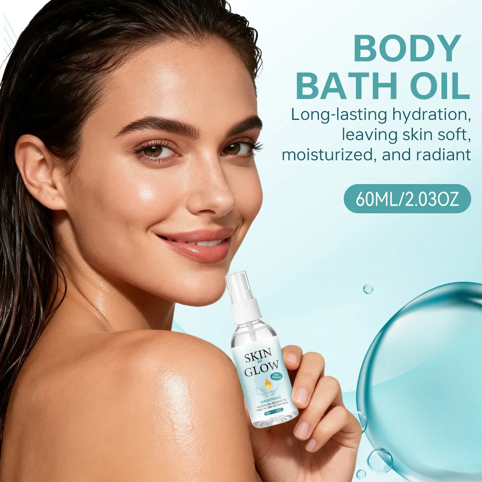 60มล. สเปรย์น้ำมันบำรุงผิวกาย  - Face Oil Rosehip บทวิจารณ์และราคา