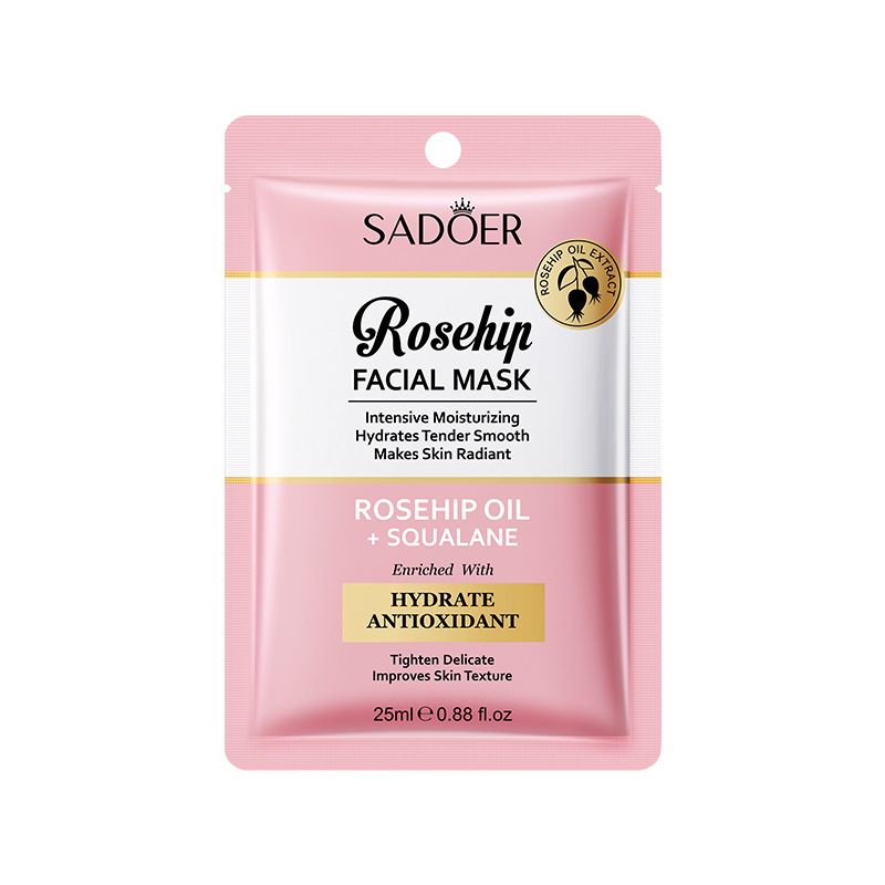 5/10 ชิ้น SADOER มาส์กหน้าโรสฮ - Face Oil Rosehip บทวิจารณ์และราคา