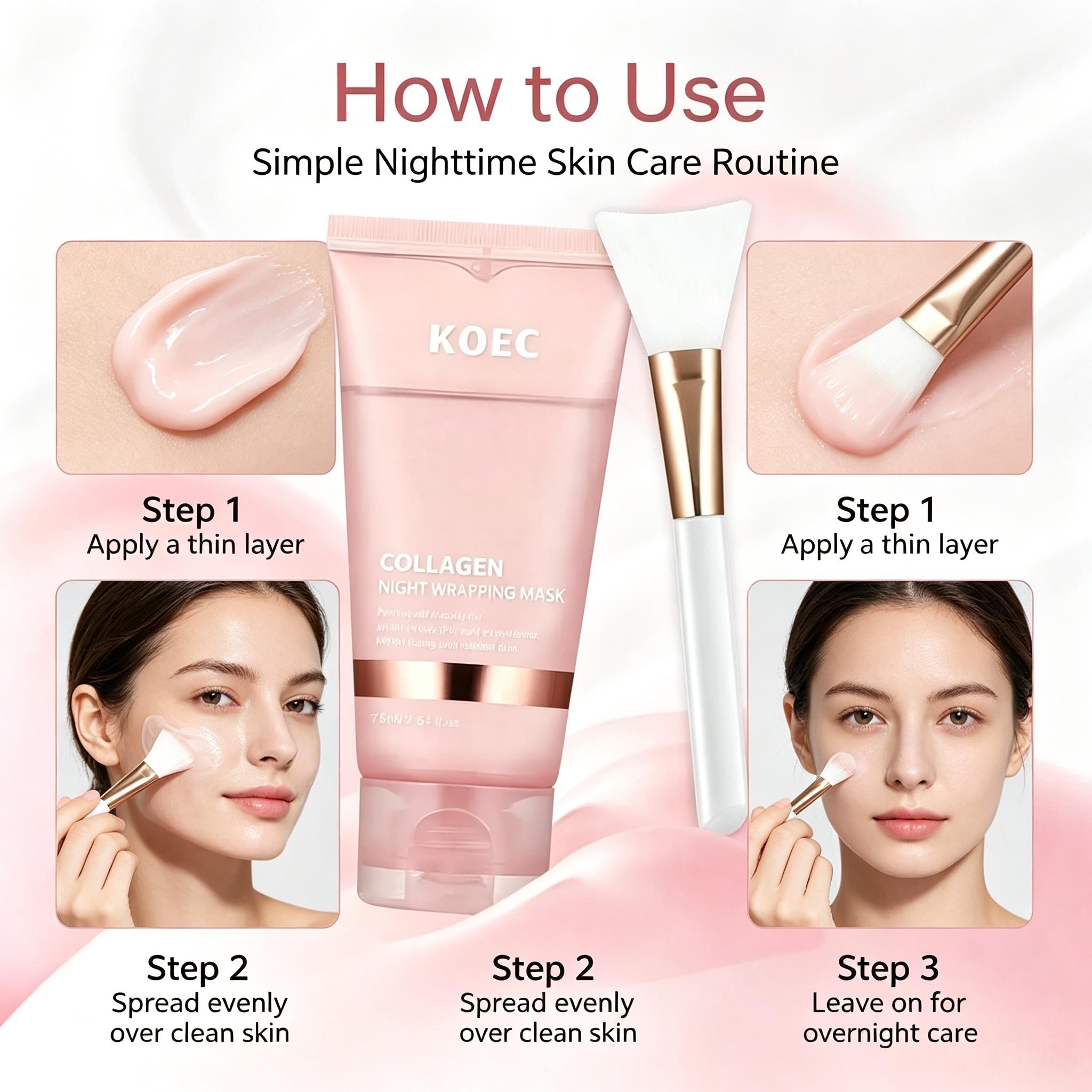 มาส์กคอลลาเจนแบบลอกออกสำหรับกล - Skincare Omg บทวิจารณ์และราคา
